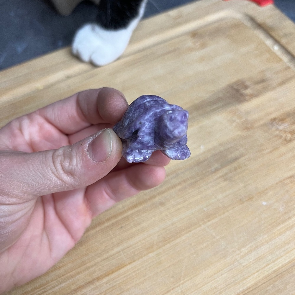 Small Amethyst Turtle